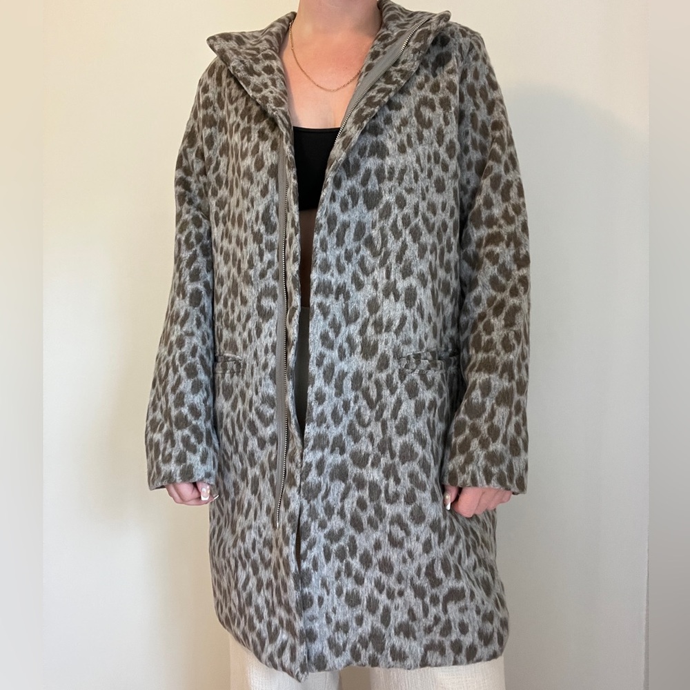 Old Navy Leopard Coat